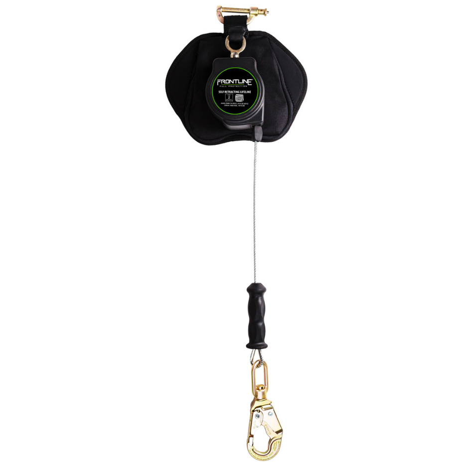 8' Leading Edge Cable SRL with Steel Snap Hook End - RPG081SLE - Frontline