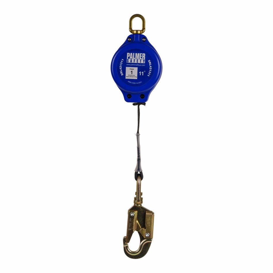 11 ft Self-Retracting Lifelines, Polyester Webbing w/ Snaphook - Palmer Safety