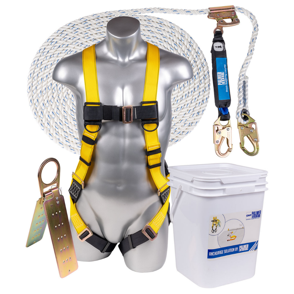 Roofing Fall Protection Safety Kit -Palmer Safety