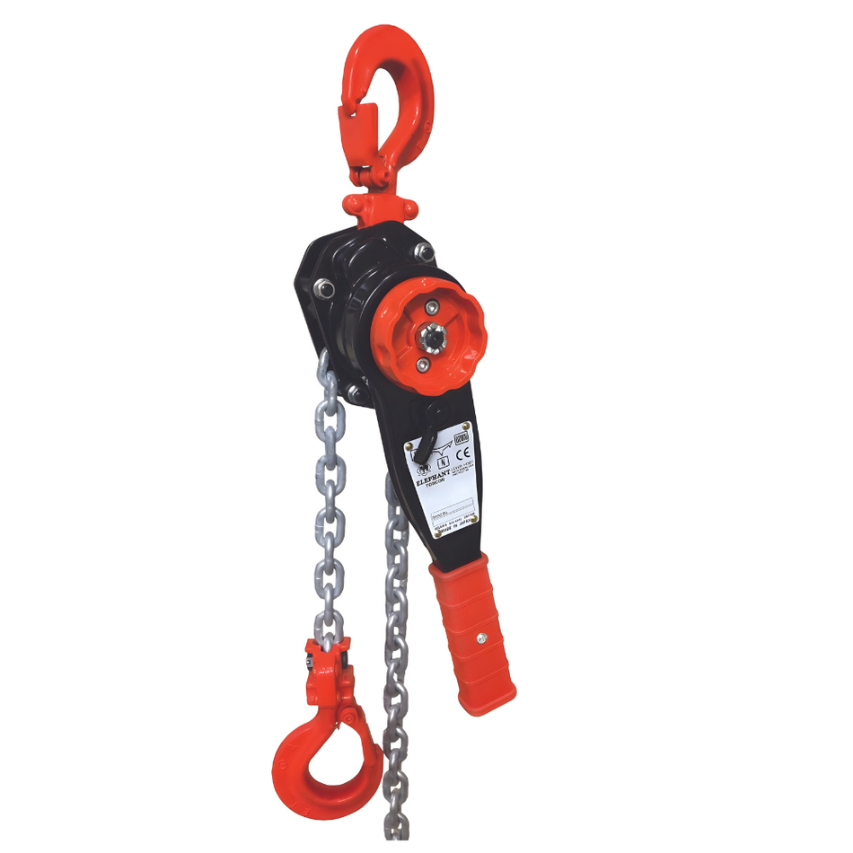 6 ton Lever Chain Hoist w/ Overload Protection - YAIII - Elephant