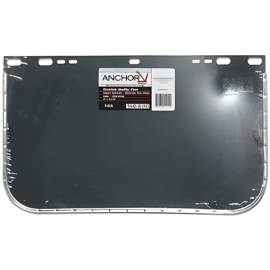 Aluminum-Bound Face Shield Visor Dark Green 15-1/2 in x 9 in - Pack of 25 – 3442-B-DG – Anchor Brand