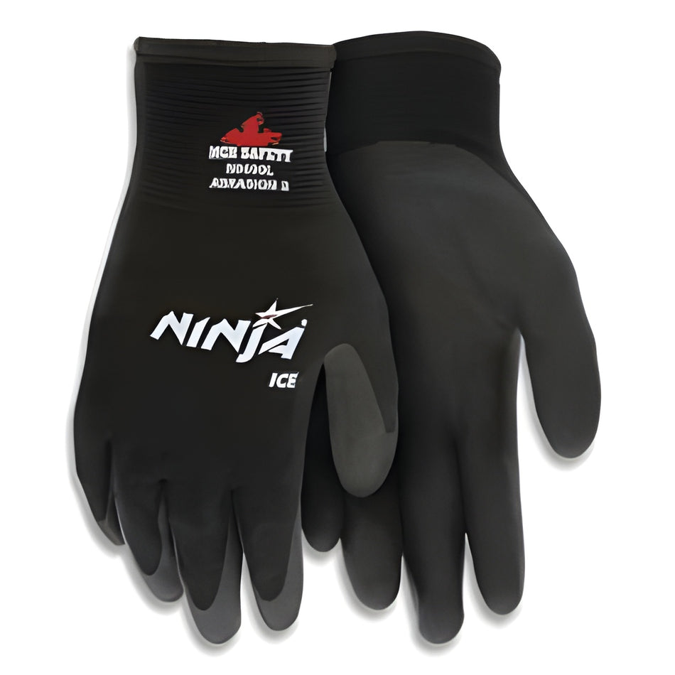 Ninja Ice HPT Palm/Fingertip Coated Insulated Gloves Large - Pack of 15 Pairs – MCR Safety