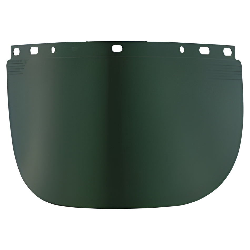 High Performance Faceshield Window Wide View Dark Green - Pack of 15 – 4178DGN – Fibre-Metal