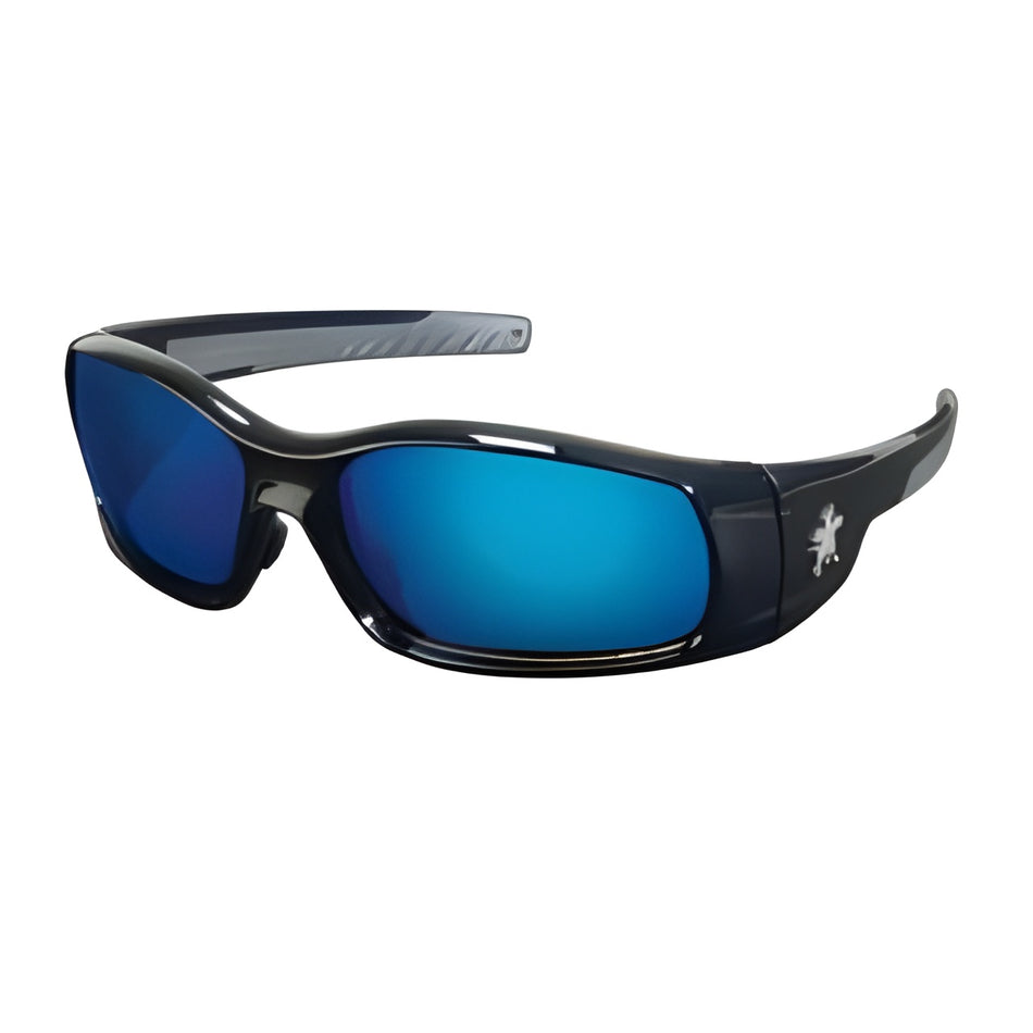 Swagger SR1 Series Safety Glasses Blue Diamond Mirror - Pack of 20 – SR118B – MCR Safety