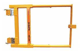Adjustable Self-Closing Safety Gate - 16" to 40" - Safety Yellow - Ballymore