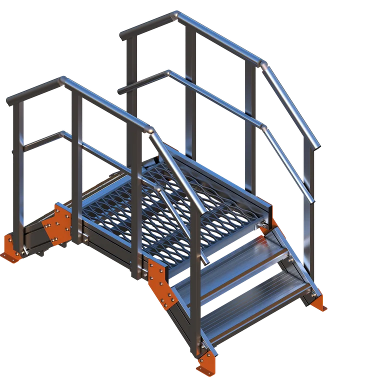 Crossover Stair System - KC103 Model - Kattsafe – Industrial ProShop