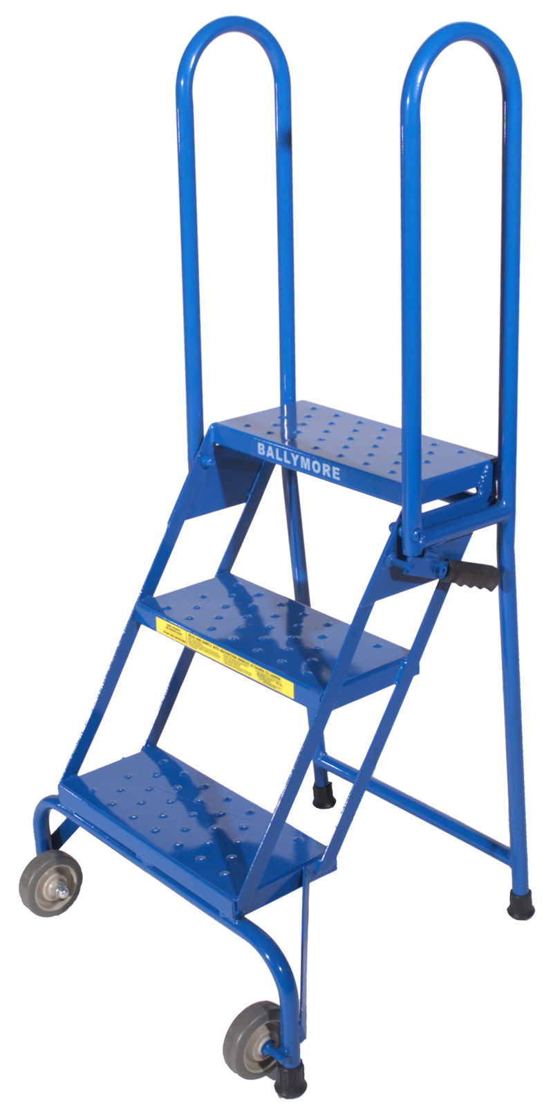 Rolling Ladder - Lock-N-Stock - 3 Step, Handles - Ballymore