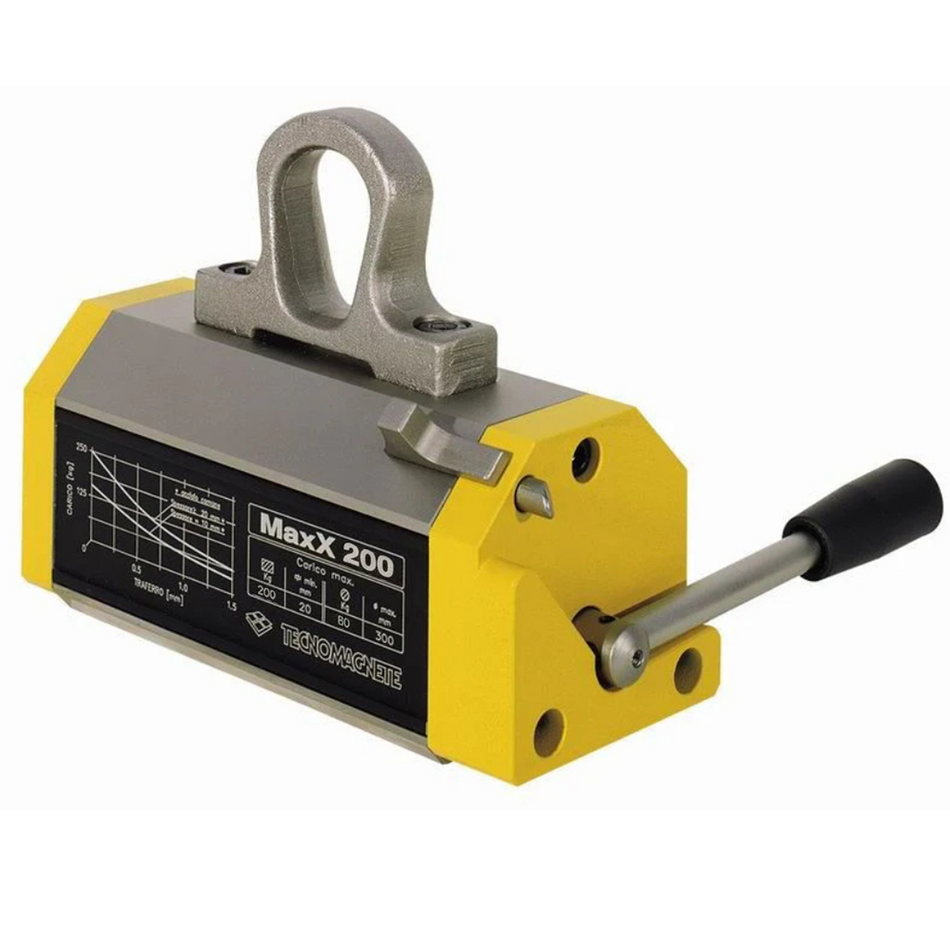 MaxX 200 Manual Magnetic Lifter  – Tecnomagnete