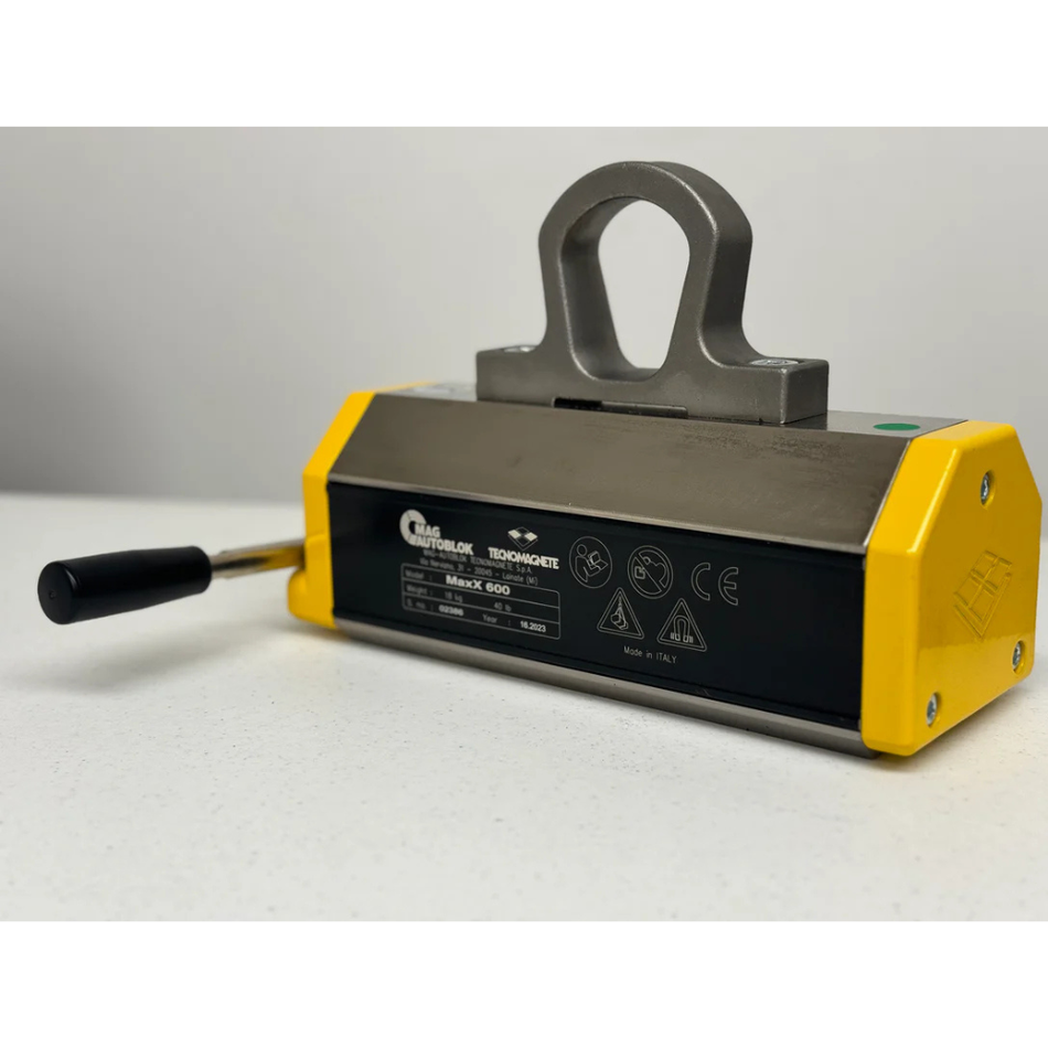 MaxX 600 Manual Magnetic Lifter – Tecnomagnete