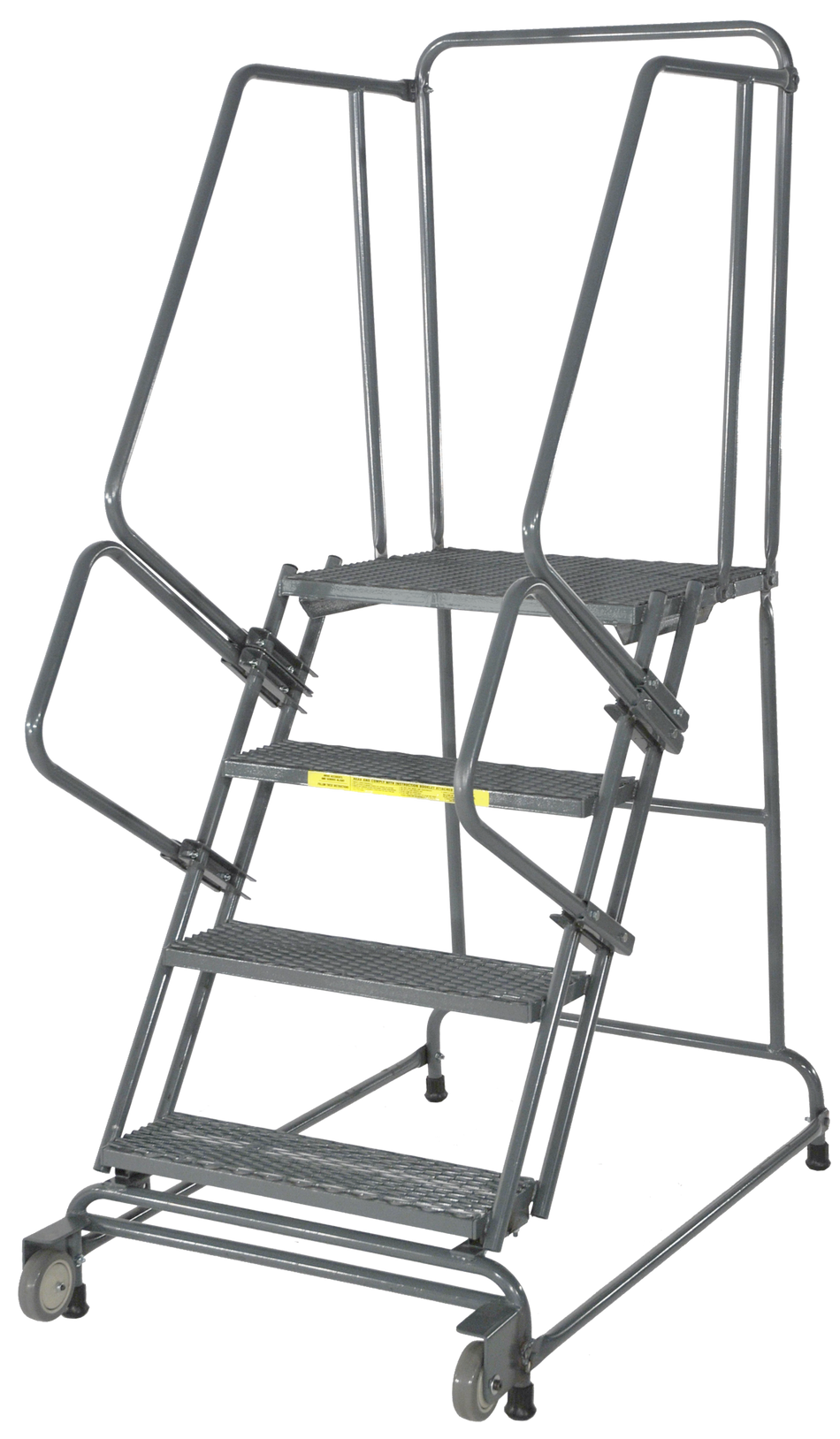 Rolling Ladder - Tilt & Roll - 5 Step, Handrails - Ballymore