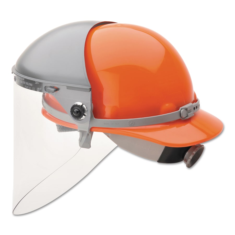 High Performance® Faceshield System for Hard Hats F500 Series 7 in Crown - Pack of 5 – F5500 – Fibre-Metal