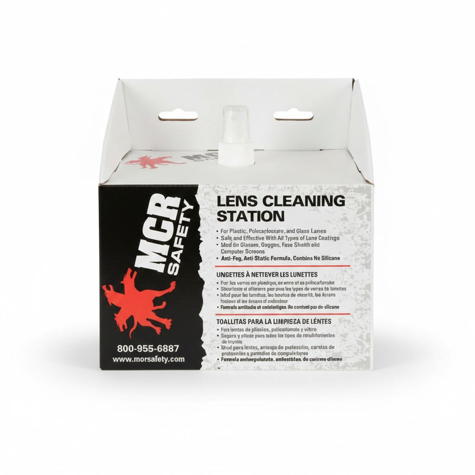 Disposable Lens Cleaning Stations – Pack of 18 – MCR Safety