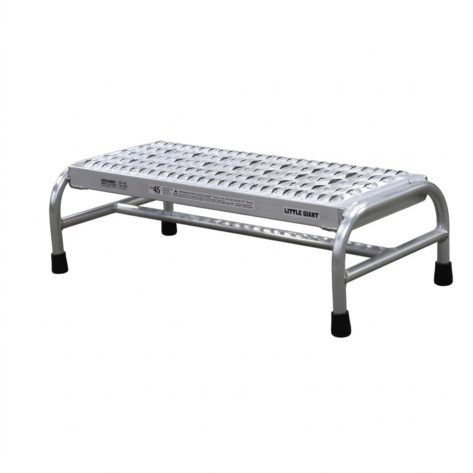 Step Stand - Aluminum, 1 Step - 30" Tread Width - Cotterman