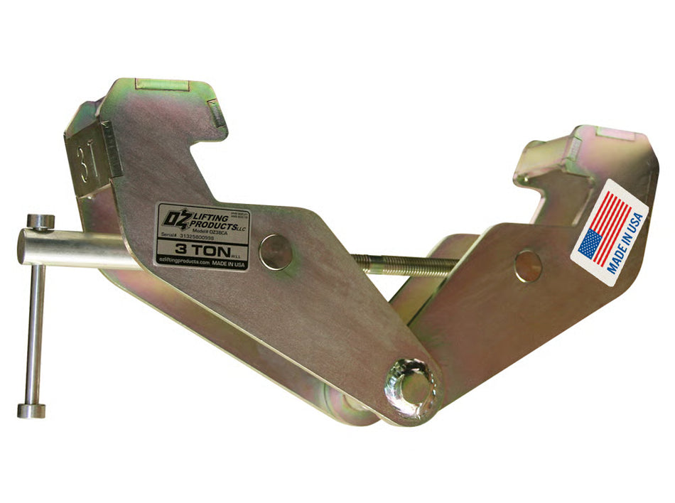 3 ton Beam Clamp - USA Made - OZ Lifting