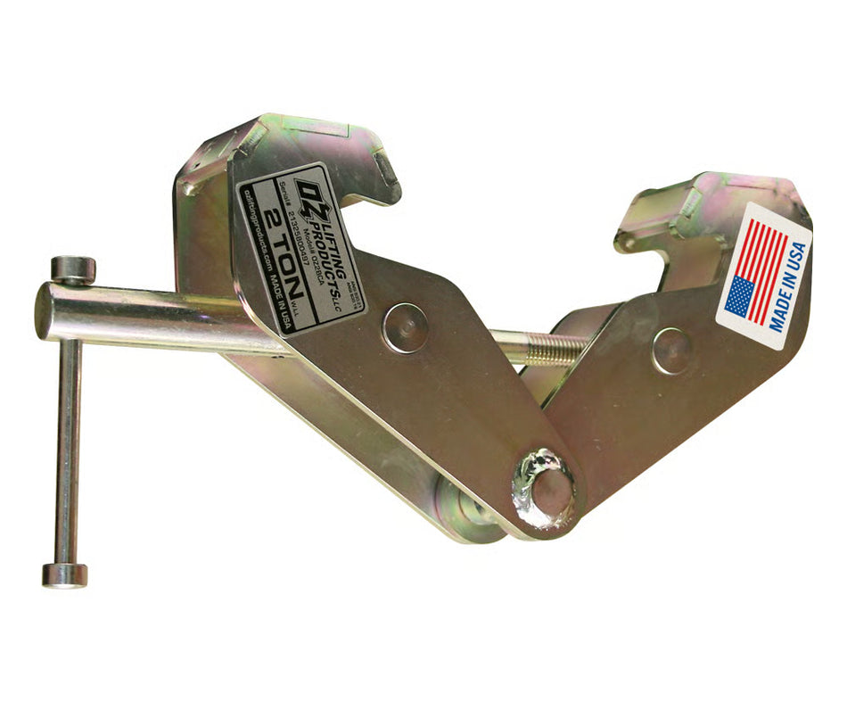 2 ton Beam Clamp - USA Made - OZ Lifting