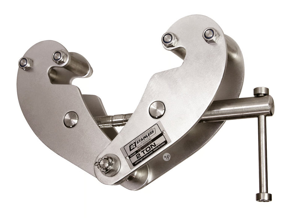 2 ton Beam Clamp - Stainless Steel - OZ Lifting