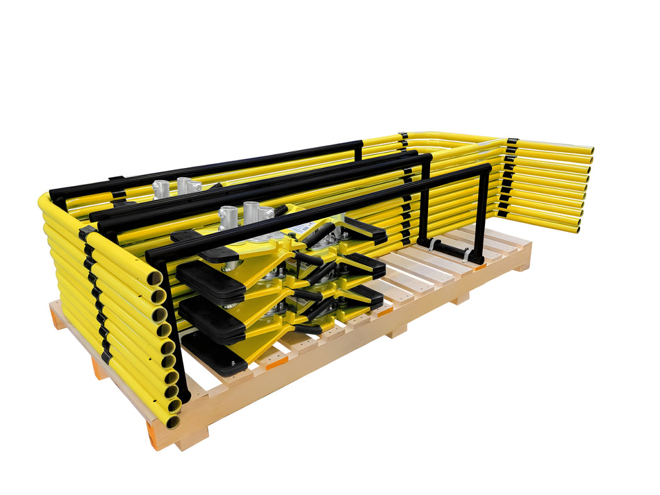 75' Guardrail System Non-Penetrating - Complete Kit - Frontline