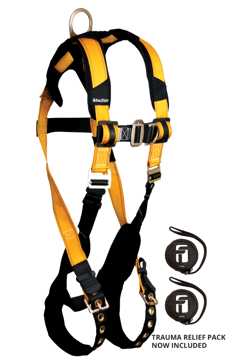 Journeyman Flex Steel, 2D Non-Belted Full Body Harness, Tongue Buckle Legs