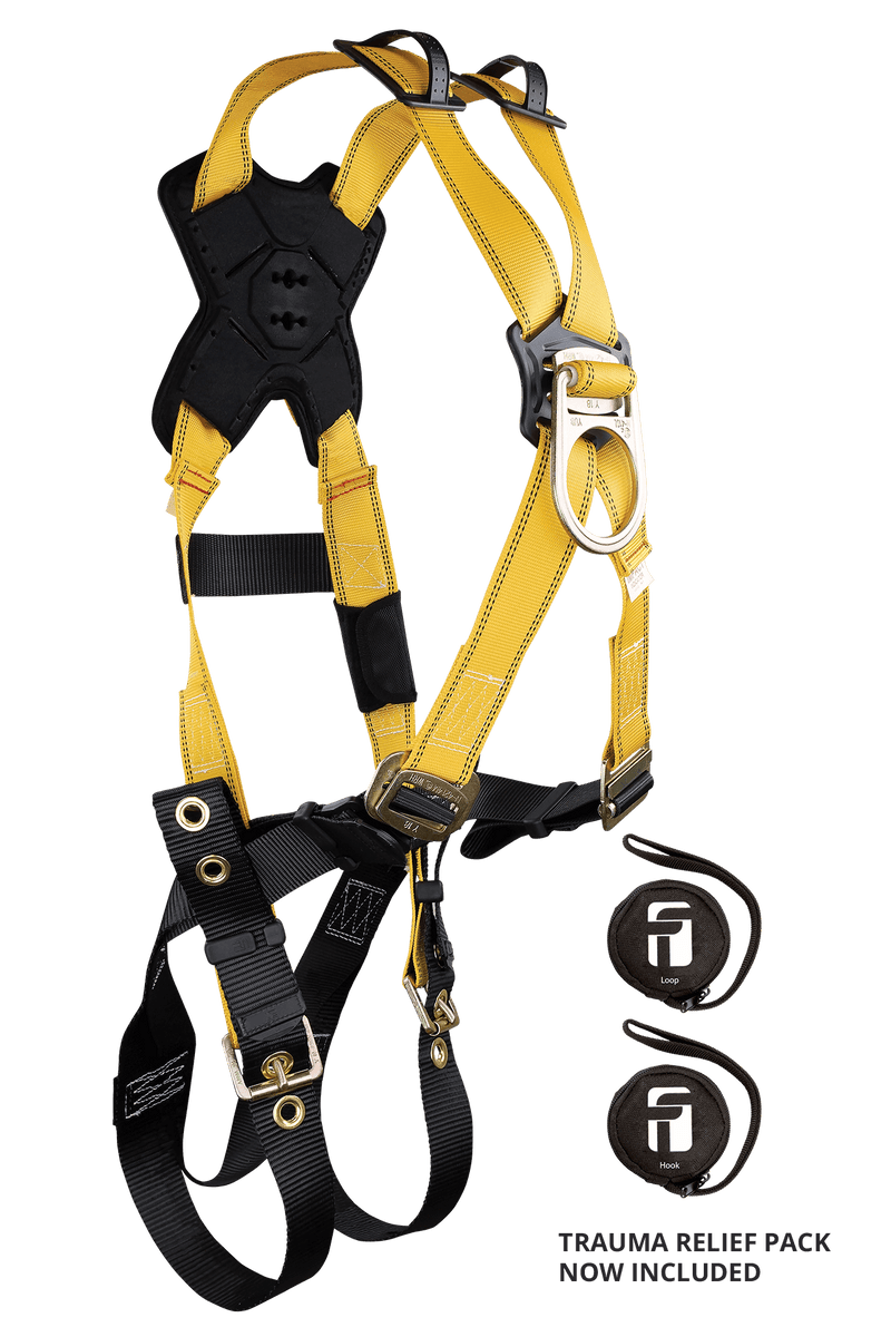 Journeyman Flex Steel, 2D Cross-over Climbing Full Body Harness