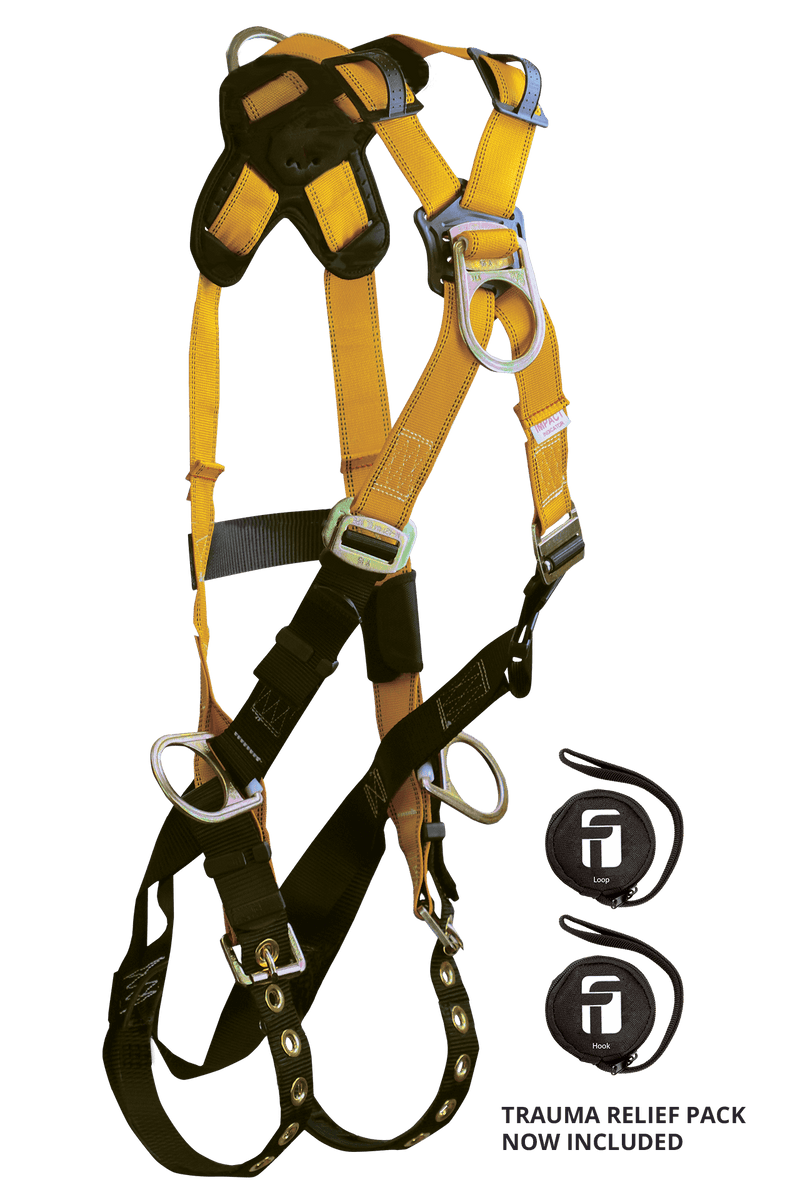 Journeyman Flex Steel, 4D Cross-over Climbing Full Body Harness