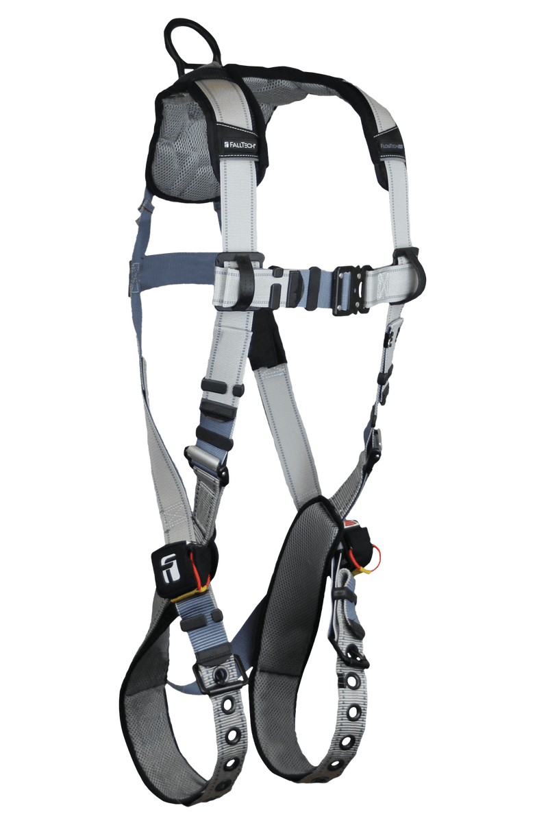 Flowtech LTE, 1D Standard Non-Belted Full Body Harness, Tongue Buckle Leg Adjustment, Suspension Trauma Relief