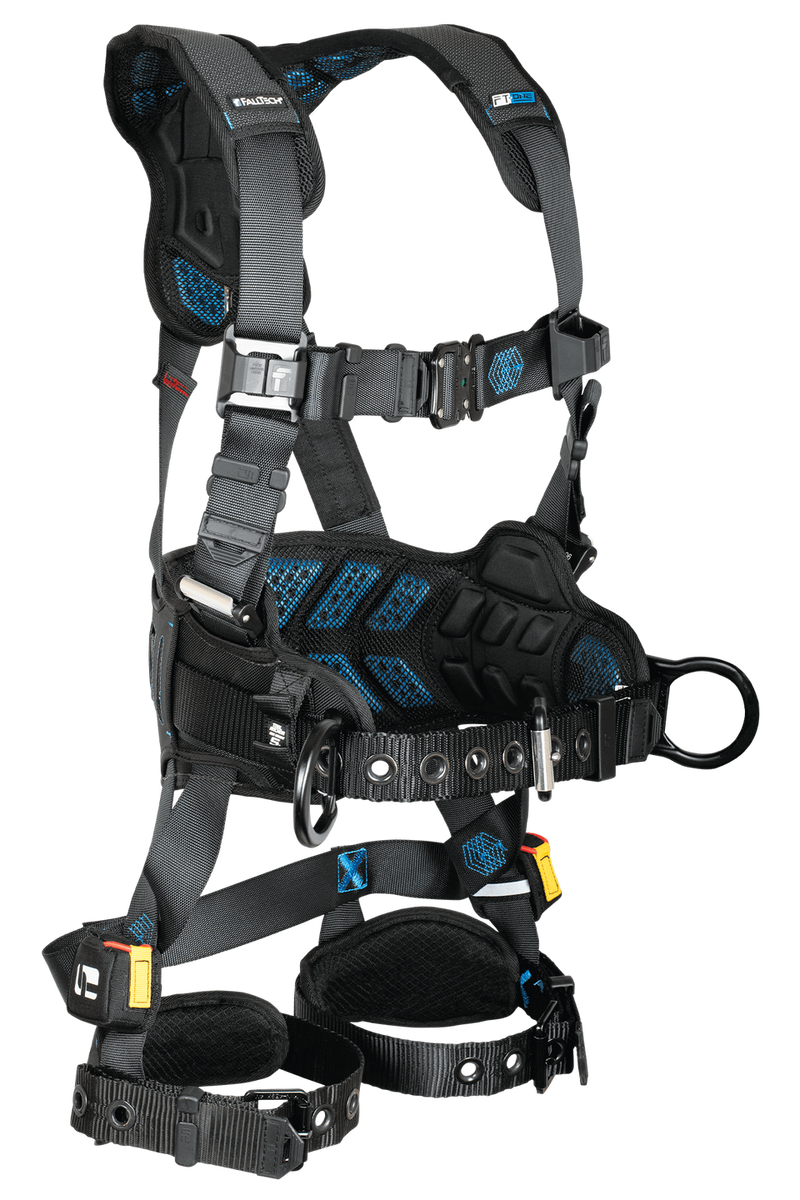 FT-ONE Belted Full Body Harness, Tongue Buckle Leg Adjustments
