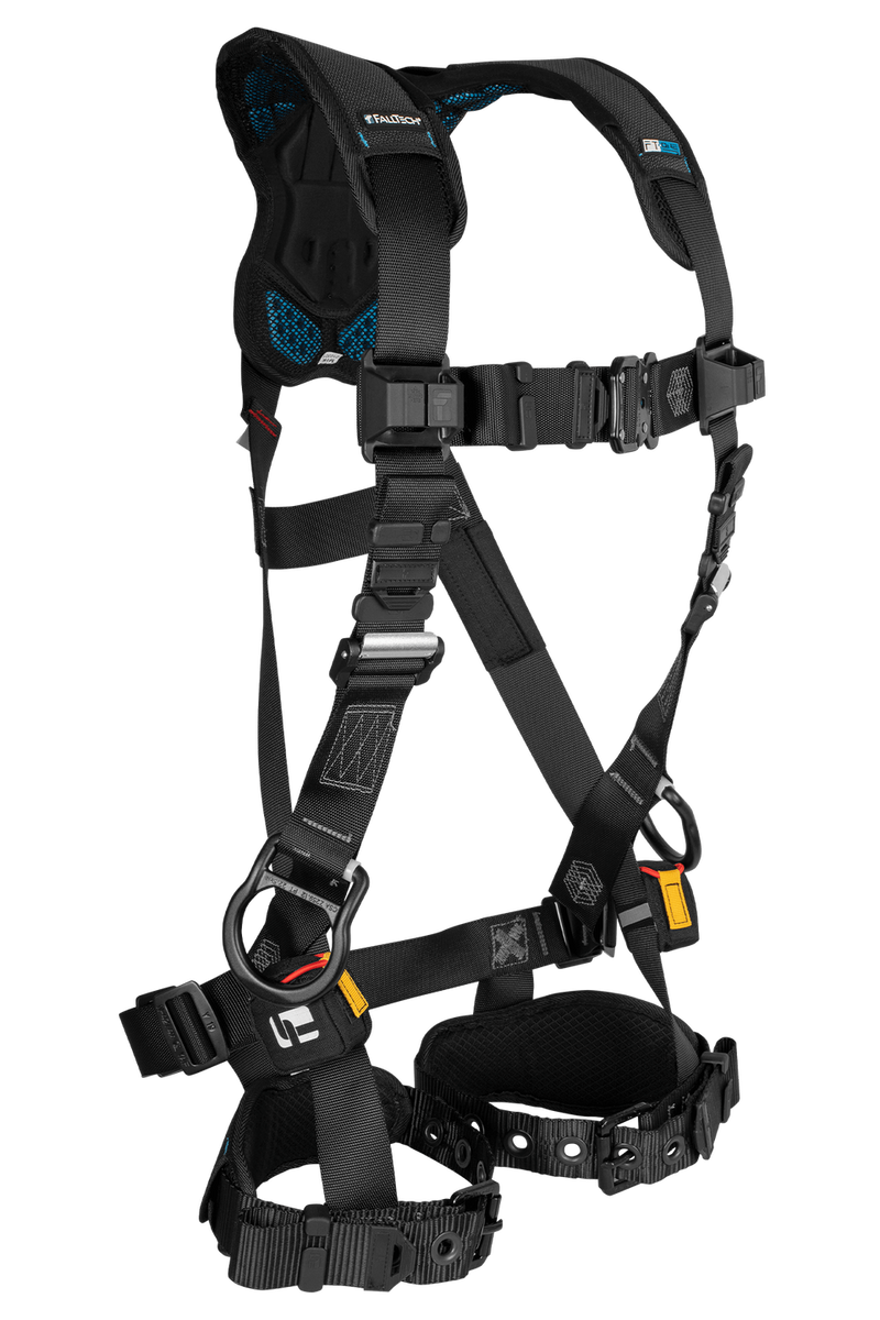 Women's FT-ONE FIT Non-Belted Full Body Harness, Tongue Buckle Leg Adjustments