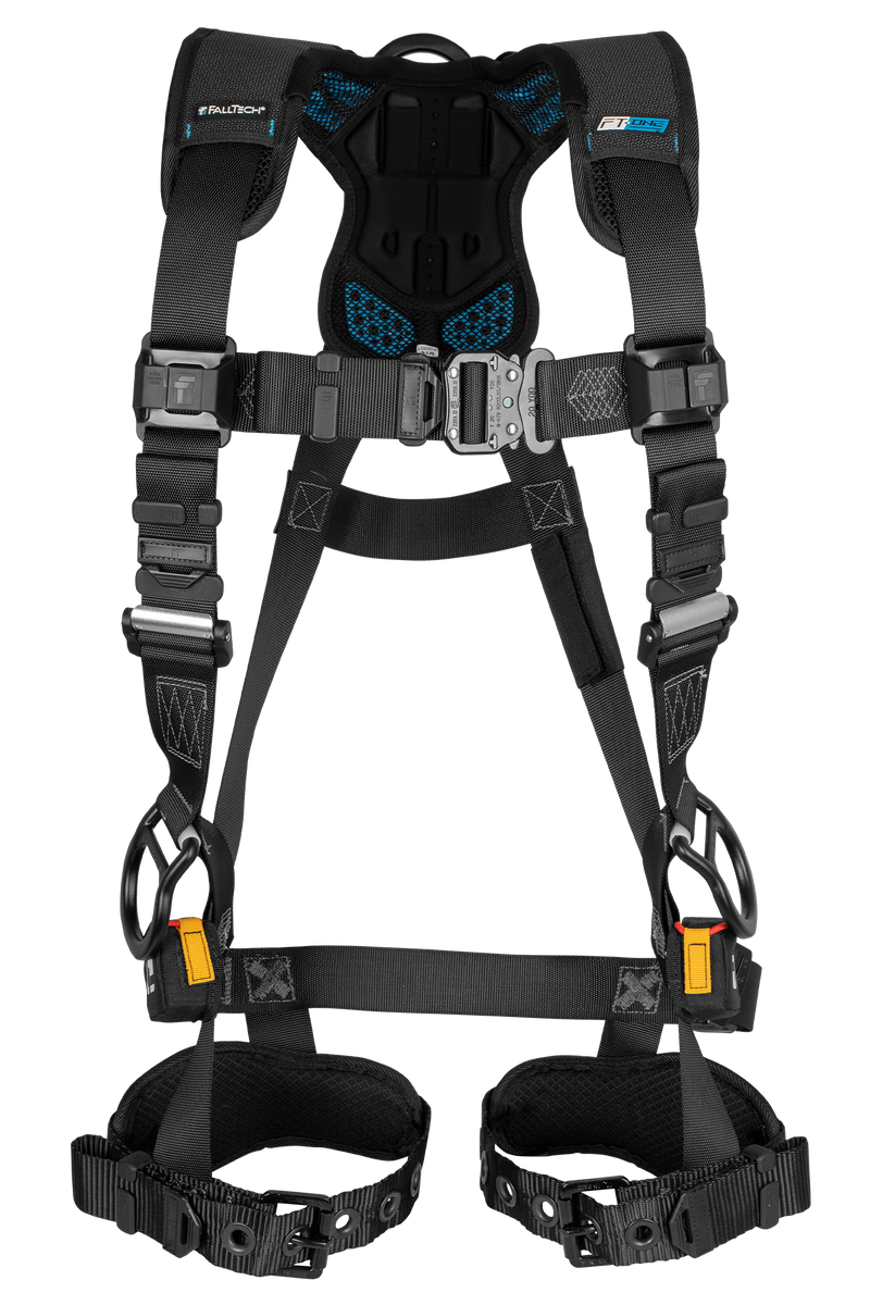 Women's FT-ONE FIT Non-Belted Full Body Harness, Tongue Buckle Leg Adjustments