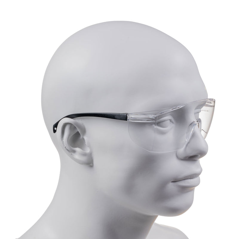 Safety Glasses to Fit over Prescription Glasses - AEGIS Clear - Box of 12
