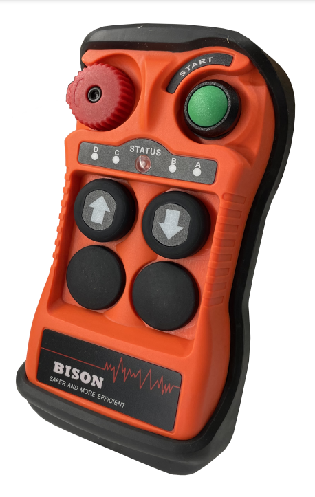 Universal Hoist Radio Remote Kit - Single Speed - Bison