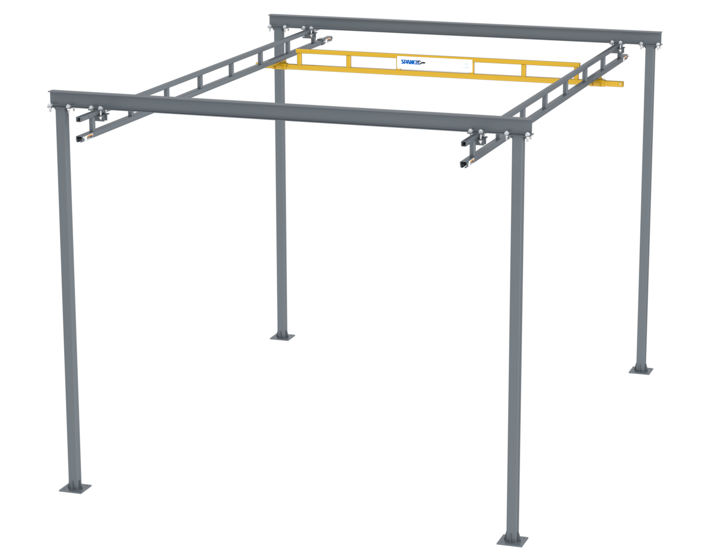 2 ton Workstation Bridge Crane - Freestanding
