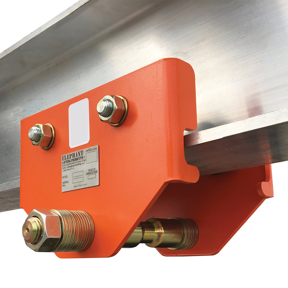 1 ton Push Trolley w/ Drop Stops - Grippa