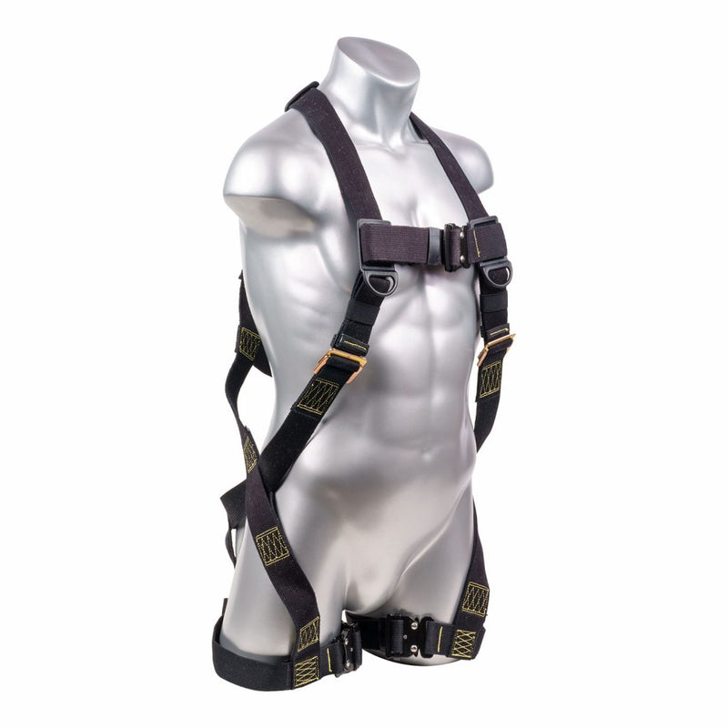 Welding Safety Harness, Quick-Connect Chest & Legs