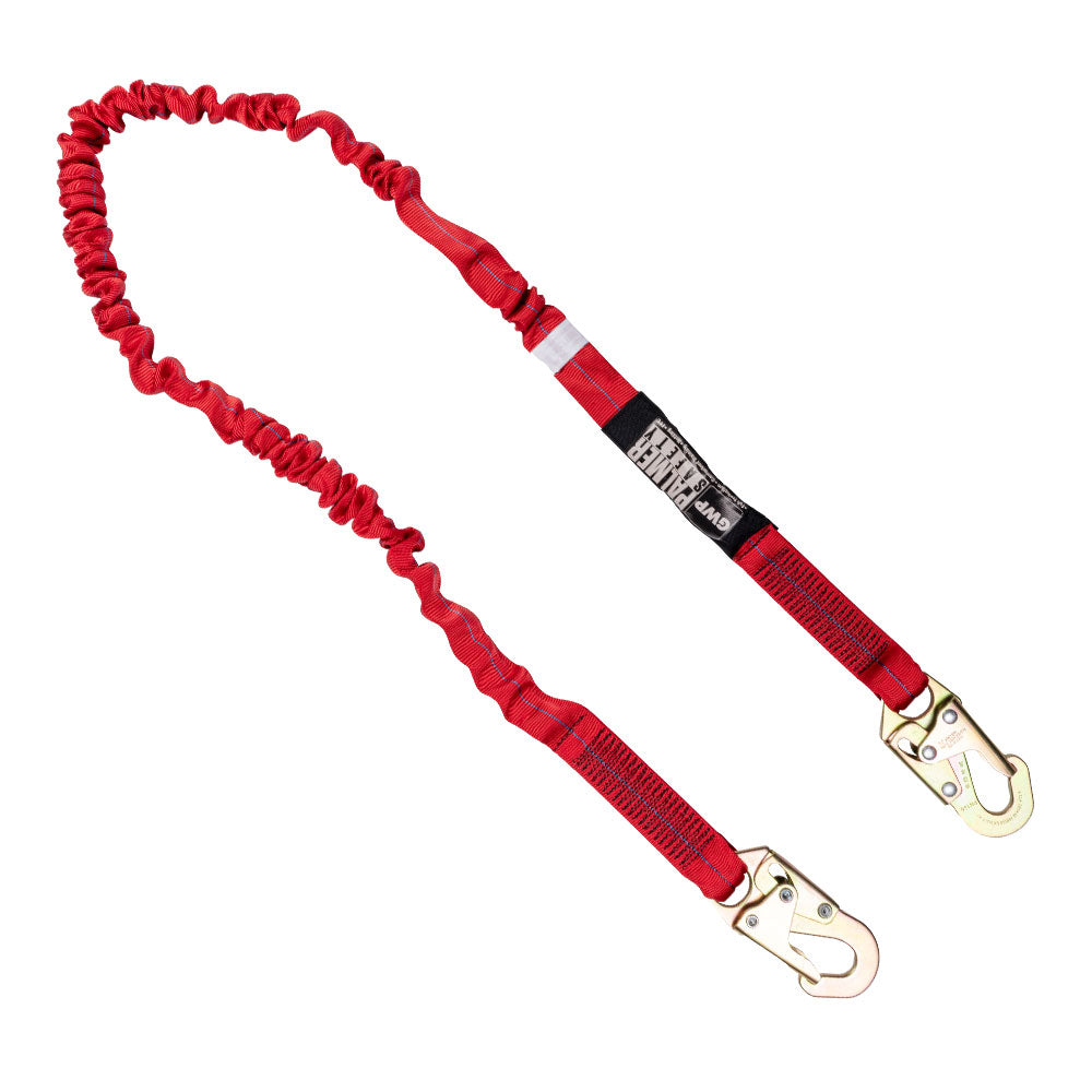 6ft Red Single Leg Lanyard w/ Snap Hook - Palmer Safety – Industrial ...