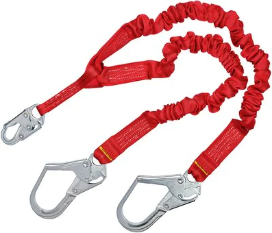 PROTECTA Pro Stretch 100% Tie-Off Shock Absorbing Lanyard - 6 ft. - 3M