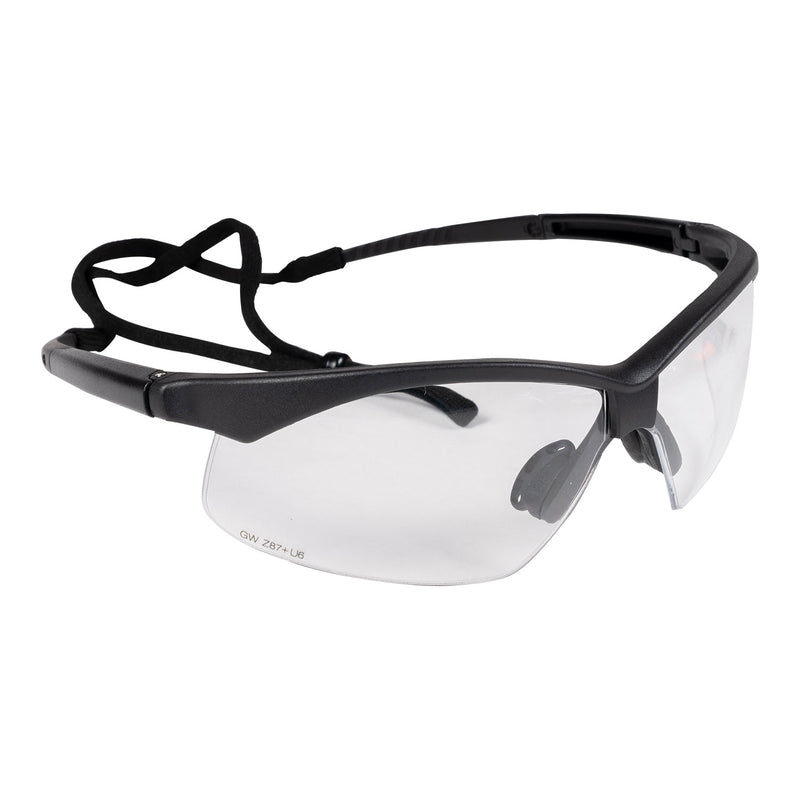 Clear RIVAL Safety Glasses Clear - Box of 12