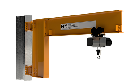 2 ton Jib Crane - 16ft Span - Wall/Column Mount – Industrial ProShop